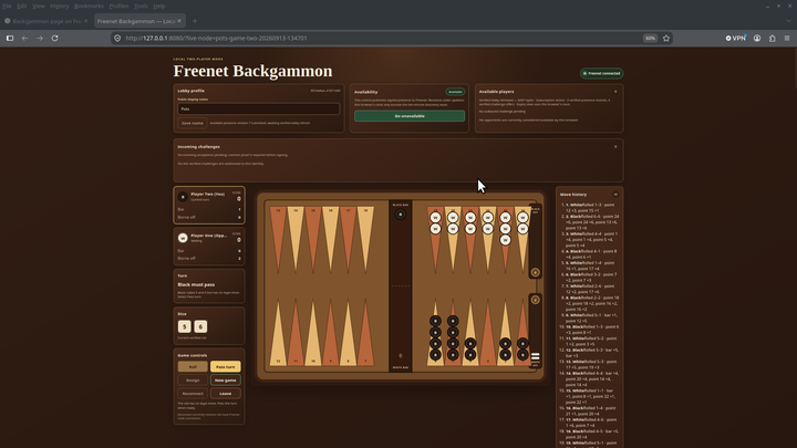 Freenet Backgammon